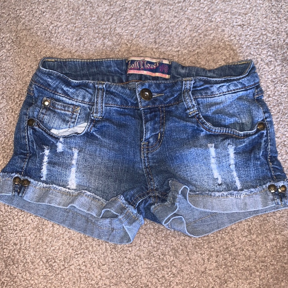 Jean shorts